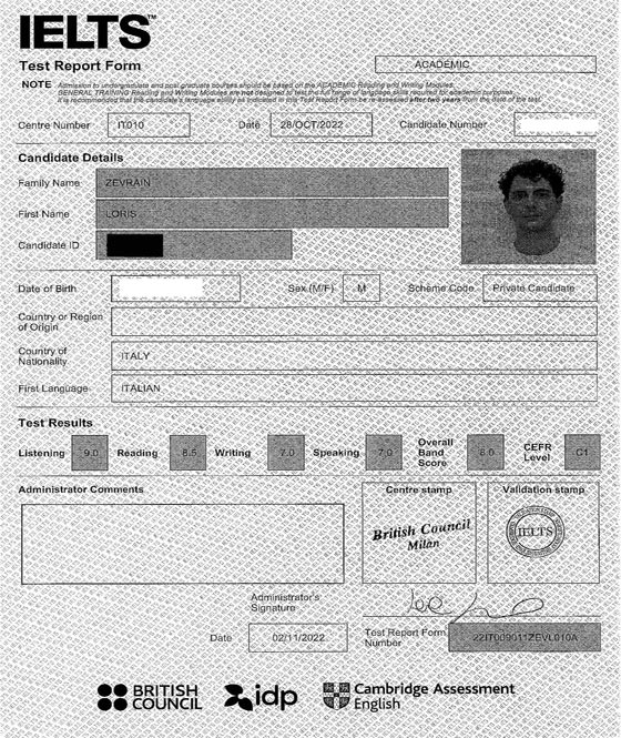 Ielts Results